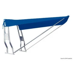 Teleskop-Bimini Für Roll-Bar - Marineblau