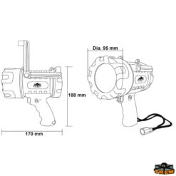 PROJECTEUR ÉTANCHE LED - TREM -Schiffsausrüstung Verkauf wasserdichter led trem projektor 4