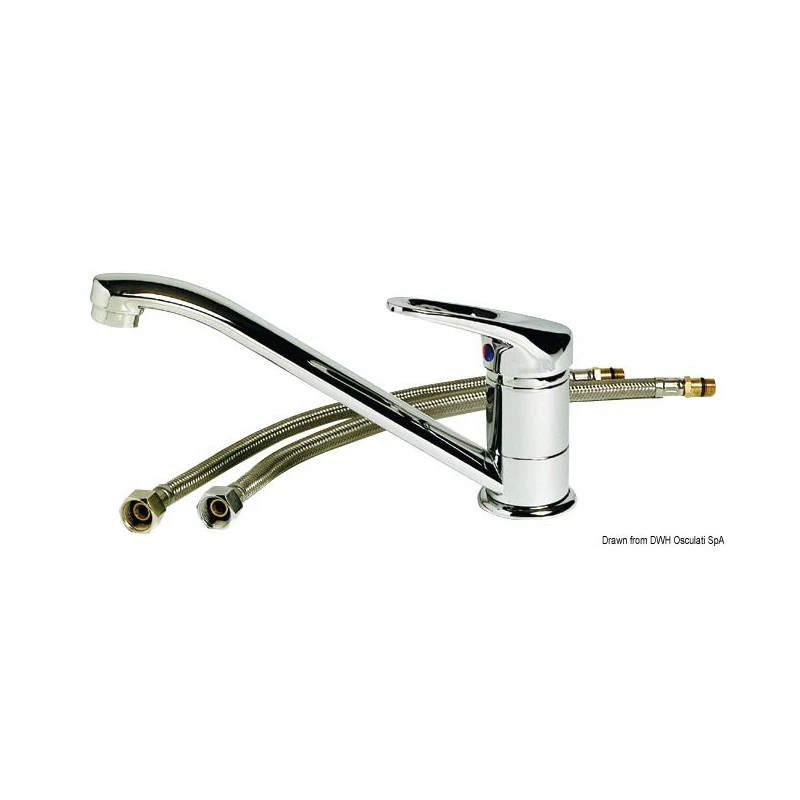 Wasserhahn Mit Einhandmischer Aus Der Reihe Olivia, Hohe Ausführung 3 Wasserhahn Mit Einhandmischer Aus Der Reihe Olivia, Hohe Ausführung